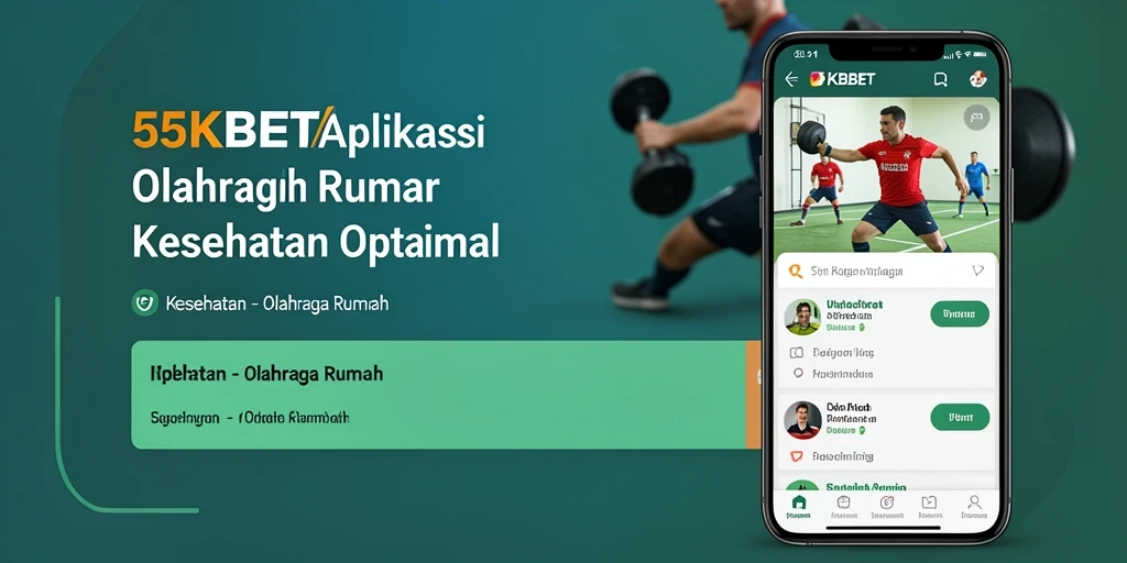 Antarmuka 55KBET yang intuitif untuk olahraga rumah.