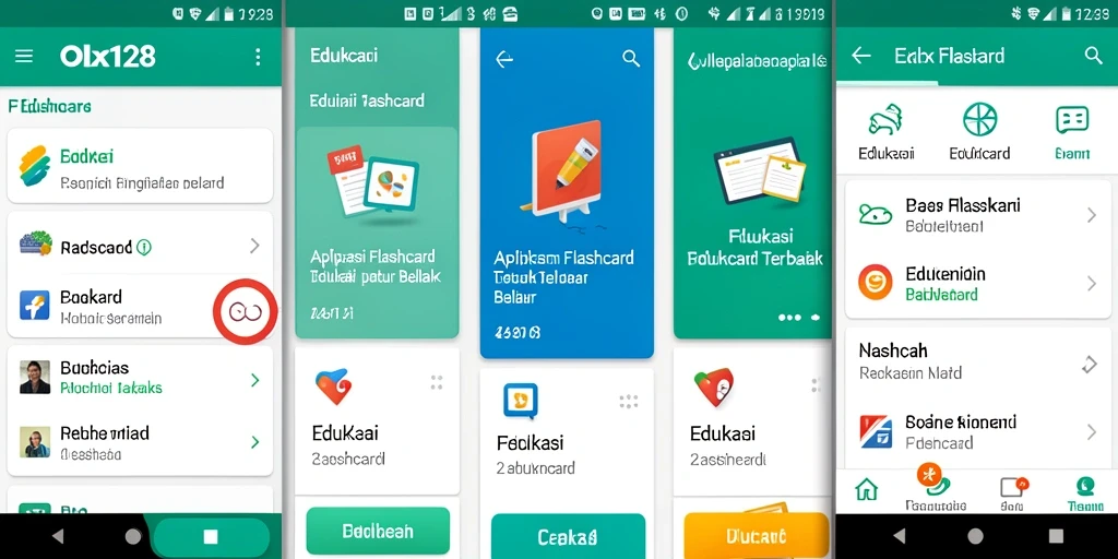 Tampilan antarmuka aplikasi OLX128 yang sederhana dan fungsional.